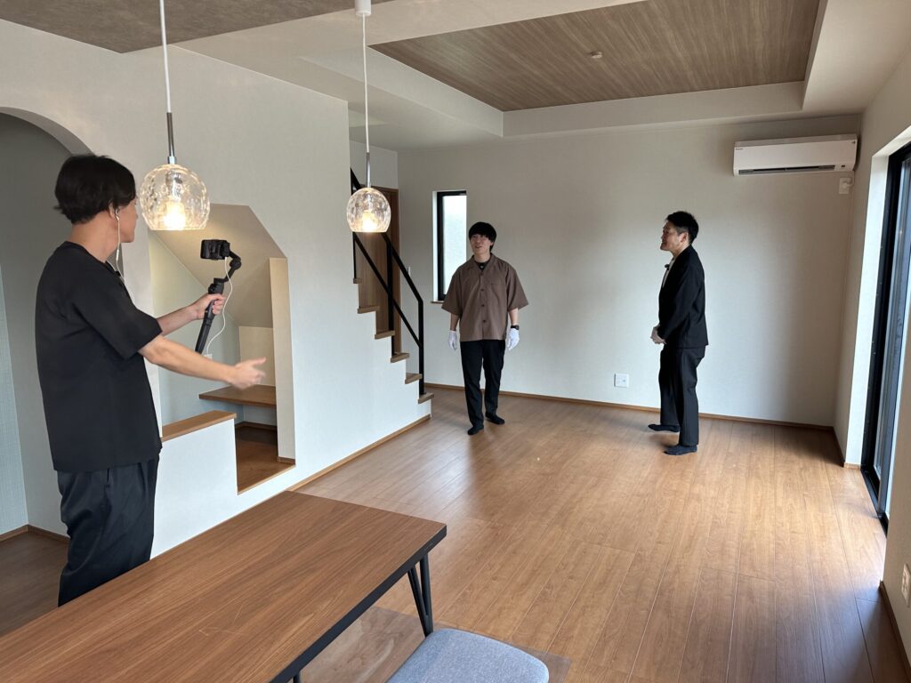 タツケンホーム　YouTube撮影　CUE