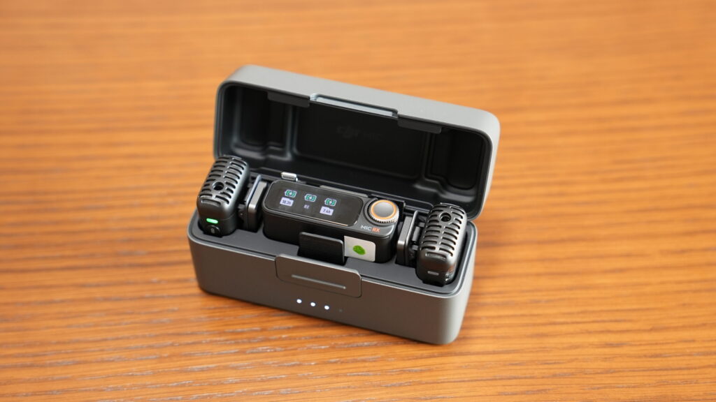 DJIのワイヤレスマイク