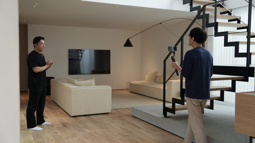 IP創研 ルームツアー撮影